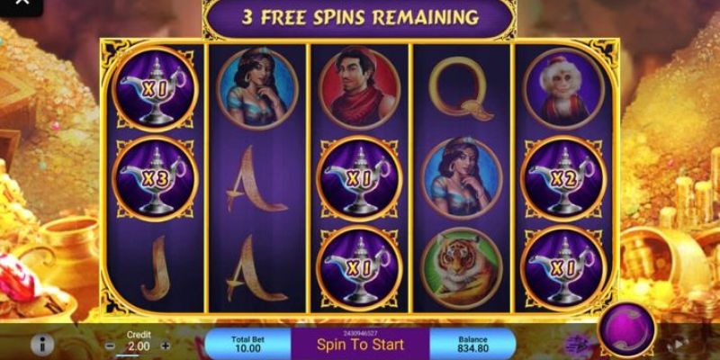 Phiên bản slot game Magic Lamp