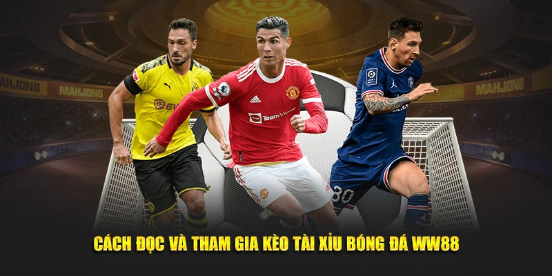 Cách đọc và tham gia kèo tài xỉu bóng đá WW88